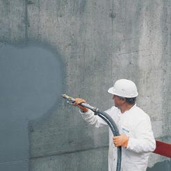عایق پلیمری سیمانی رنگی